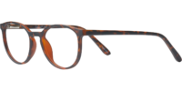 Side view of Waban designer eyeglass frames