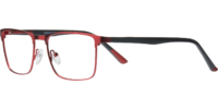 Side view of Jefferson designer eyeglass frames