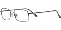 Side view of Russel designer eyeglass frames