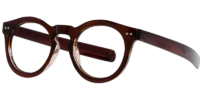 Side view of Albany designer eyeglass frames