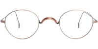 Front view of Parker eyeglass frames 