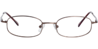 Front view of Redding eyeglass frames 