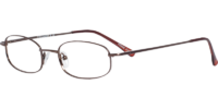 Side view of Redding designer eyeglass frames