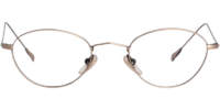 Front view of Hubbard eyeglass frames 