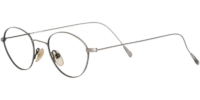 Side view of Hubbard designer eyeglass frames