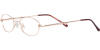 Side view of Fairbury designer eyeglass frames
