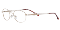 Side view of Simon designer eyeglass frames