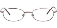 Front view of Fairfield eyeglass frames 